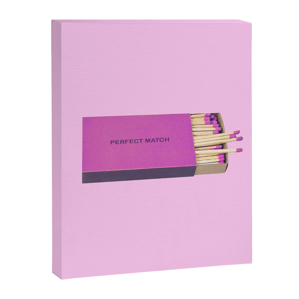 perfect match pink Canvas Print Gallery Image 8