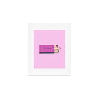 perfect match pink Art Print Gallery Image 1