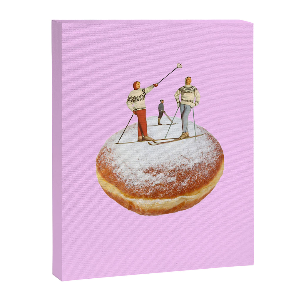 powder days pink Canvas Print Gallery Image 8