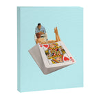 queen blue Canvas Print Gallery Image 3