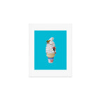 sweet shred blue Art Print Gallery Image 1