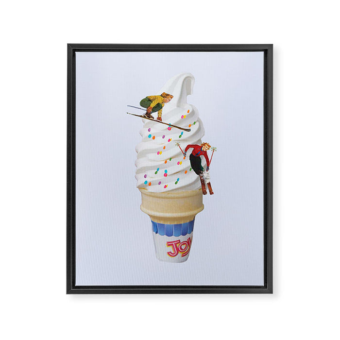 sweet shred Framed Canvas Print Gallery Image 1