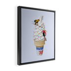 sweet shred Framed Canvas Print Gallery Image 2