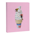 sweet shred pink Canvas Print Gallery Image 3