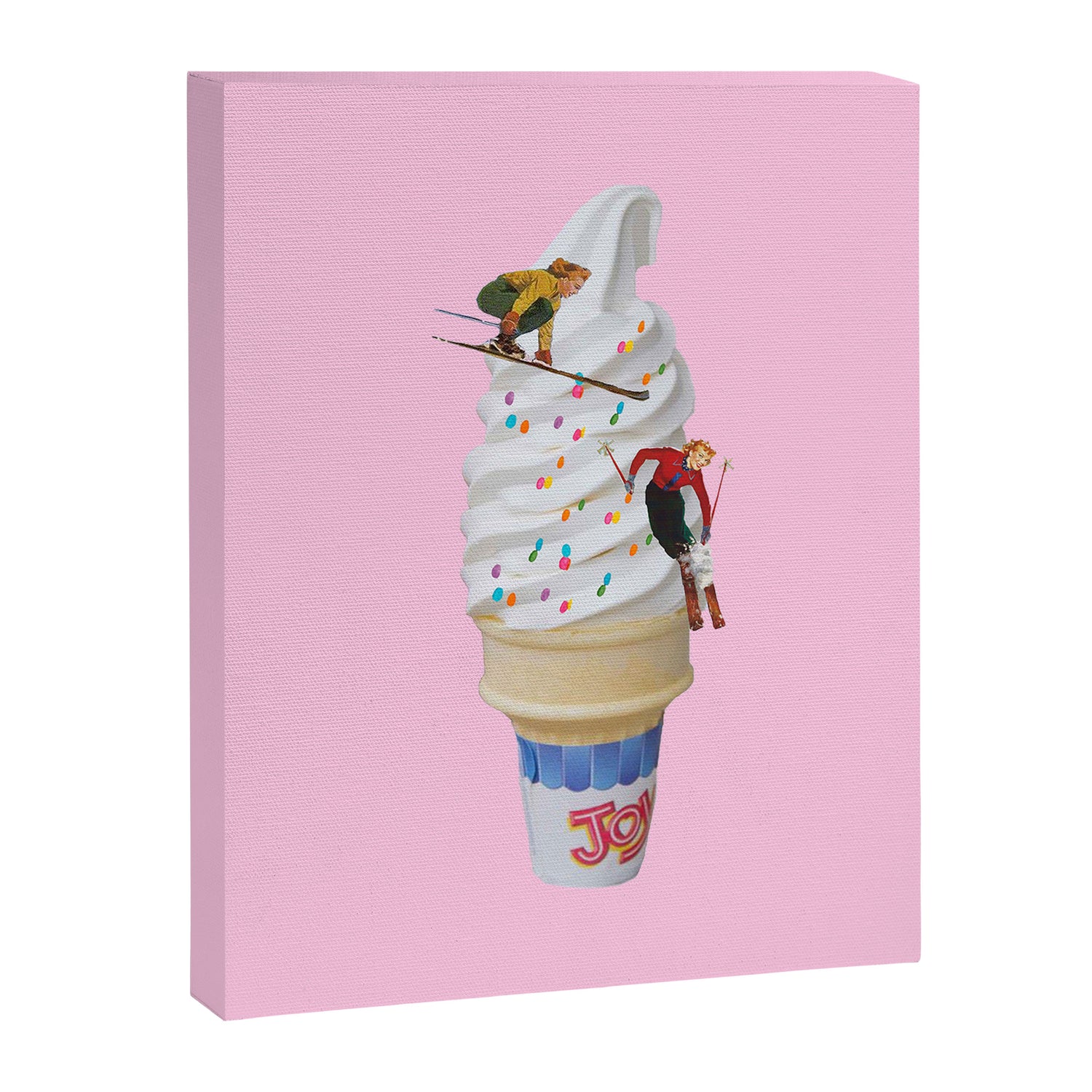 sweet shred pink Canvas Print Gallery Image 3