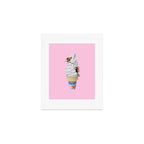 sweet shred pink Art Print Gallery Image 1
