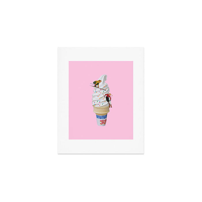 sweet shred pink Art Print Gallery Image 1