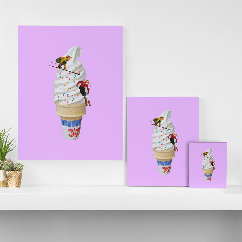 sweet shred purple Canvas Print Gallery Image 3