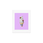 sweet shred purple Art Print Gallery Image 1