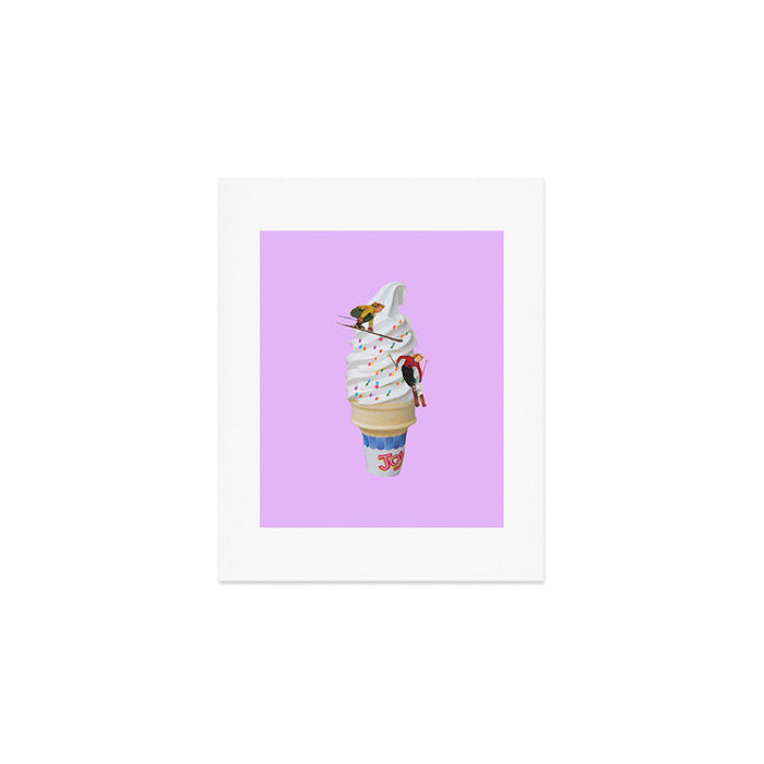 sweet shred purple Art Print Gallery Image 1