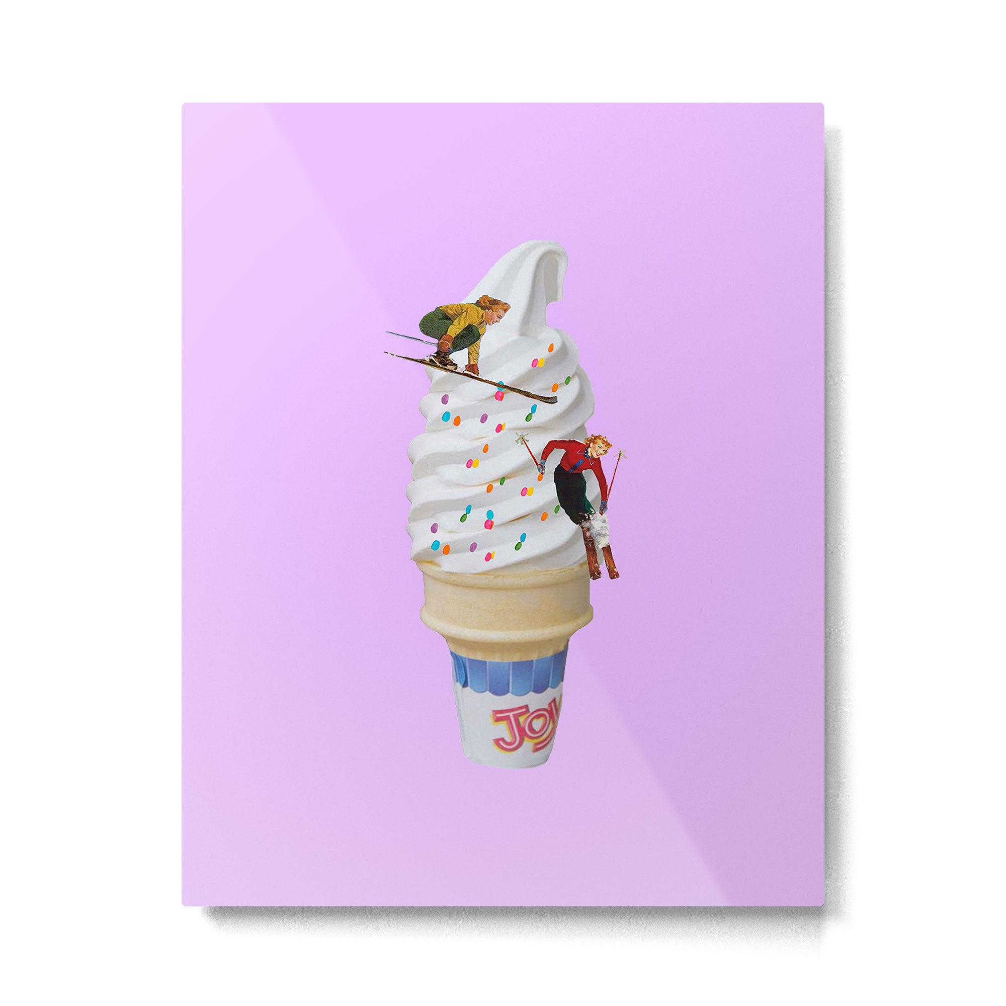 sweet shred purple Metal Print Gallery Image 6
