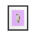 sweet shred purple Framed Art Print Gallery Image 6