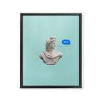 what a bust Framed Canvas Print Gallery Image 3