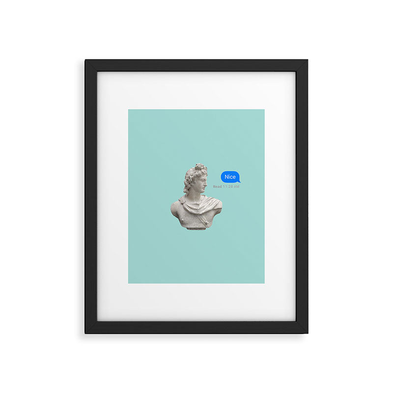 what a bust Framed Art Print Gallery Image 4