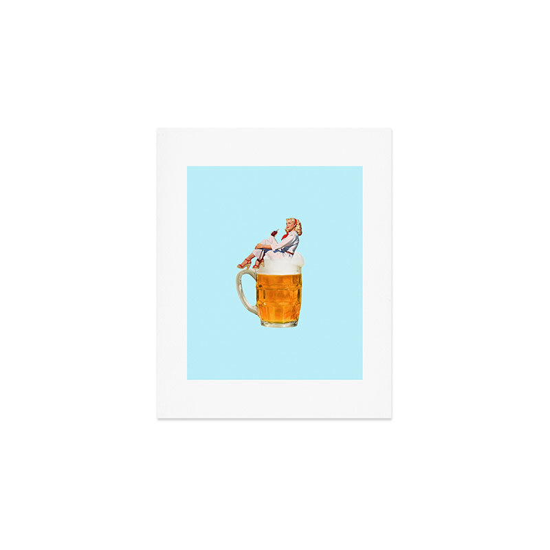 wish you were beer Art Print Gallery Image 1