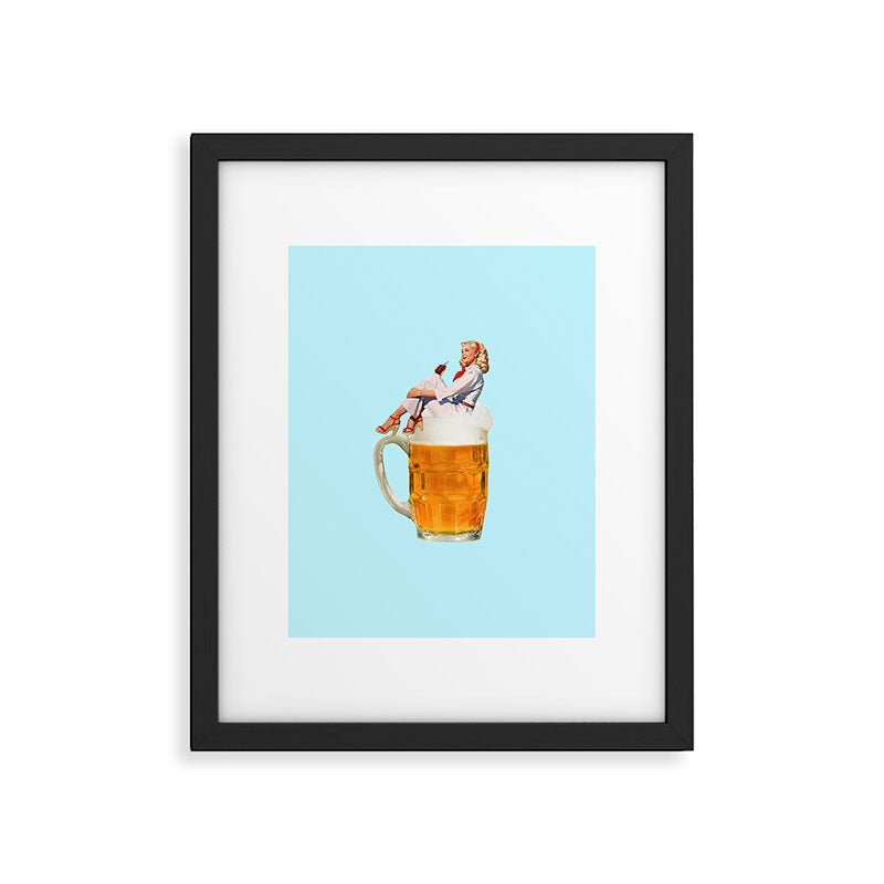 wish you were beer Framed Art Print Gallery Image 4