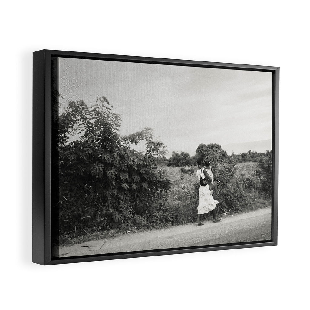 Haiti III Framed Canvas Print Gallery Image 6