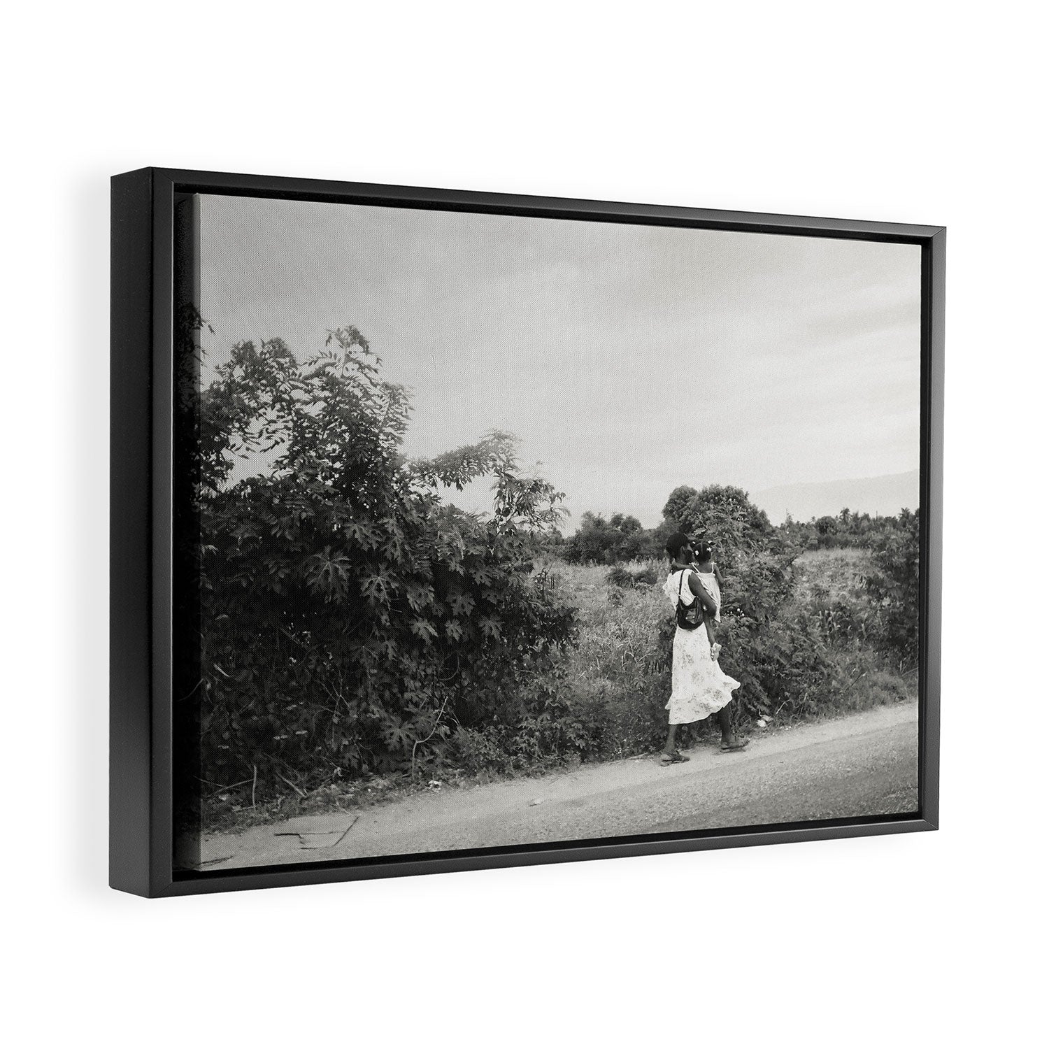 Haiti III Framed Canvas Print Gallery Image 6