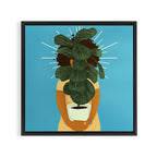 Plant Momma Framed Canvas Print Gallery Image 3