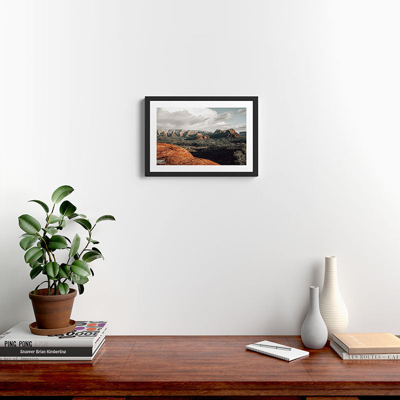 Airport Mesa Sedona Framed Art Print Gallery Image 2