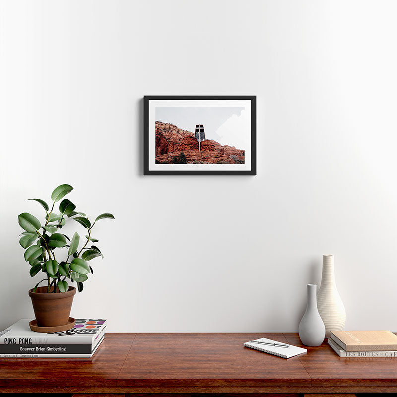 Chapel of the Holy Cross Sedona 2 Framed Art Print Gallery Image 2