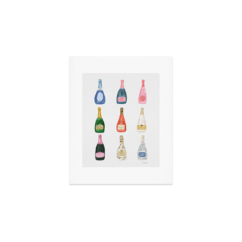 Champagne Summer Art Print Gallery Image 1