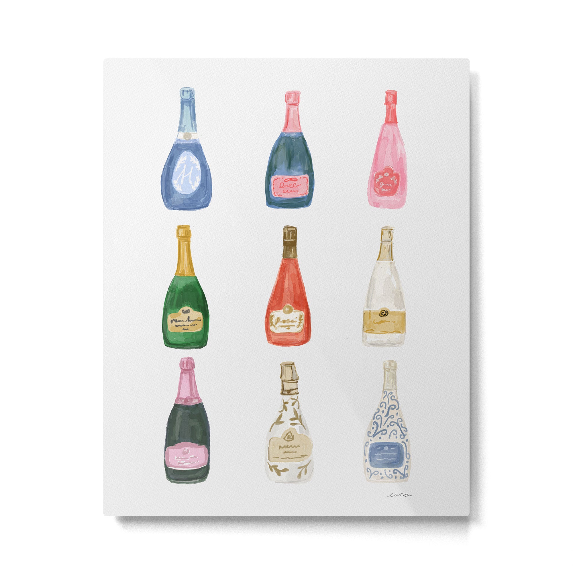 Champagne Summer Metal Print Gallery Image 6