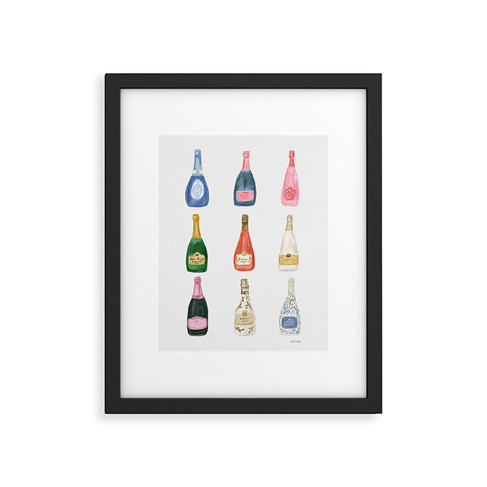 Champagne Summer Framed Art Print Gallery Image 1