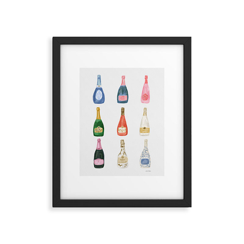 Champagne Summer Framed Art Print Gallery Image 6