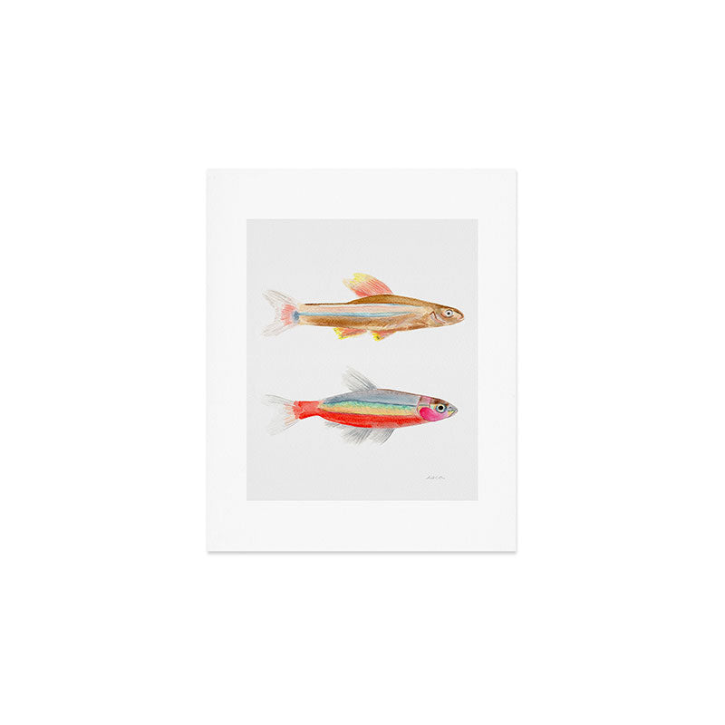 Colorful Fish Art Print Gallery Image 1