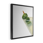Dry Martini and Olives Happy Hour Framed Canvas Print Gallery Image 2