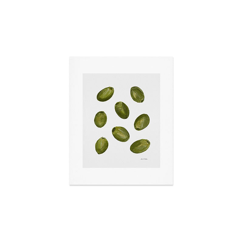 Green Olives Art Print Gallery Image 1