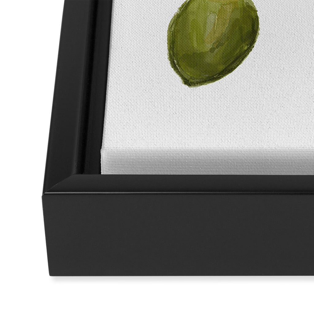 Green Olives Framed Canvas Print Gallery Image 3