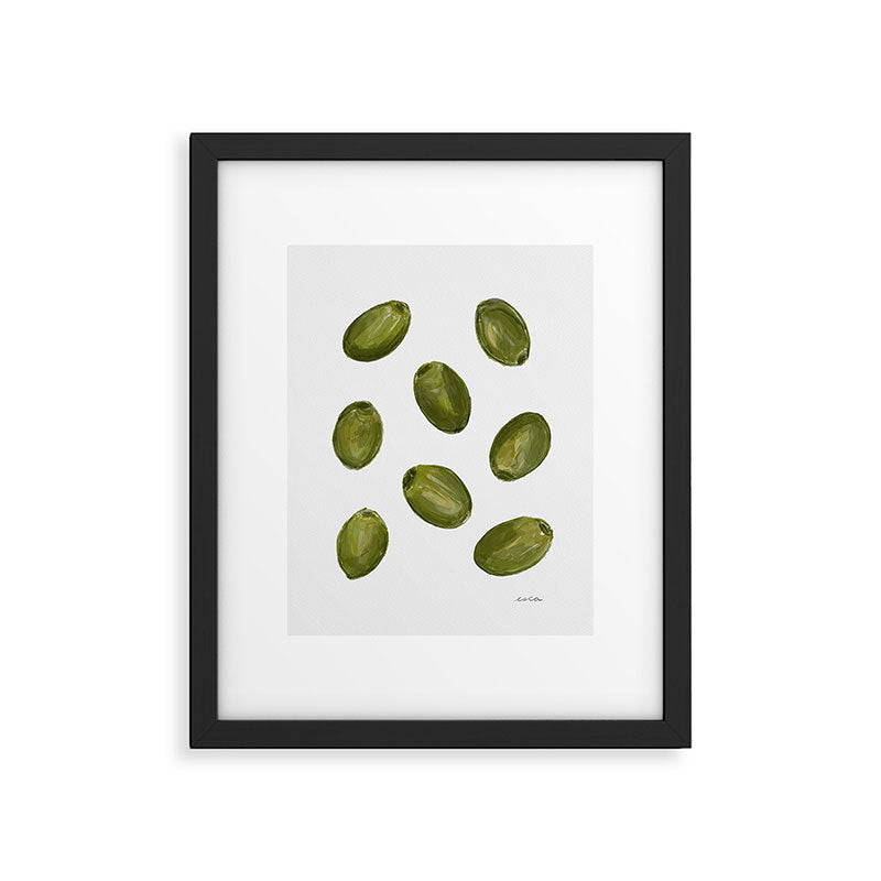 Green Olives Framed Art Print Gallery Image 5
