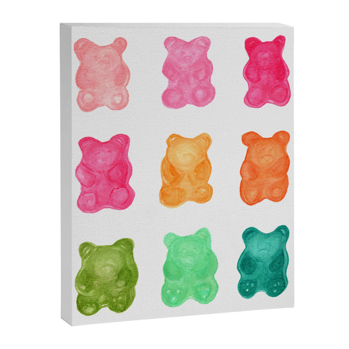 Gummy Bears Colorful Candy Canvas Print Gallery Image 1