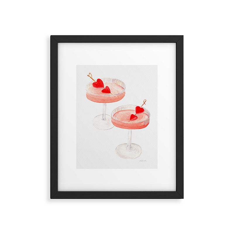 Love on the Rocks Framed Art Print Gallery Image 6