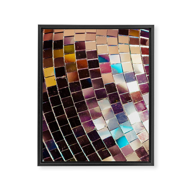 Disco Luxe Framed Canvas Print Gallery Image 8
