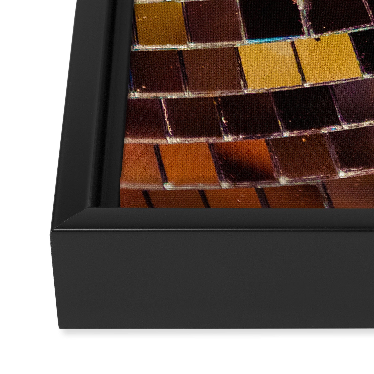 Disco Luxe Framed Canvas Print Gallery Image 3