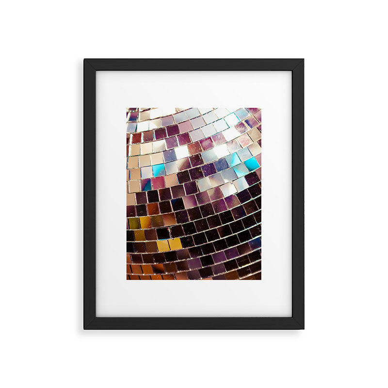 Disco Luxe Framed Art Print