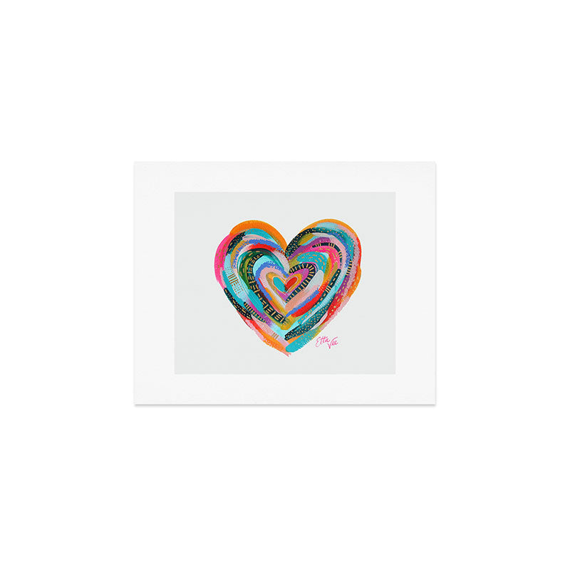 Art Heart no.1 Art Print Gallery Image 1