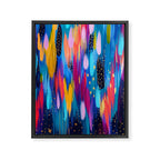 Brush Strokes no.101 Framed Canvas Print Gallery Image 8