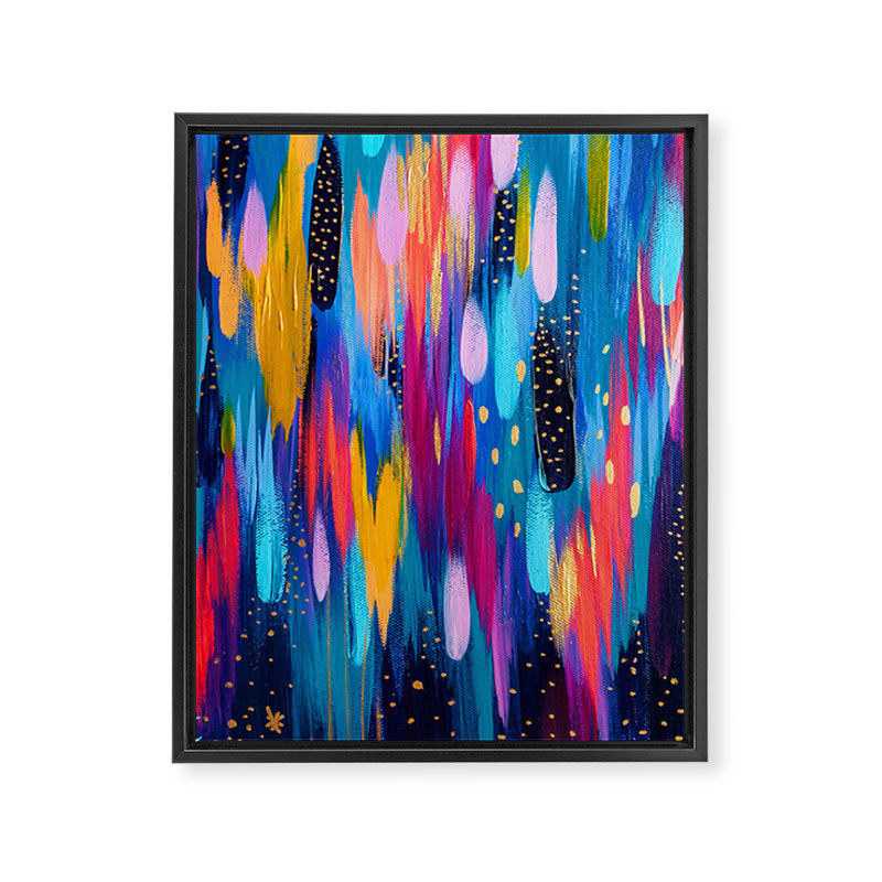 Brush Strokes no.101 Framed Canvas Print Gallery Image 8