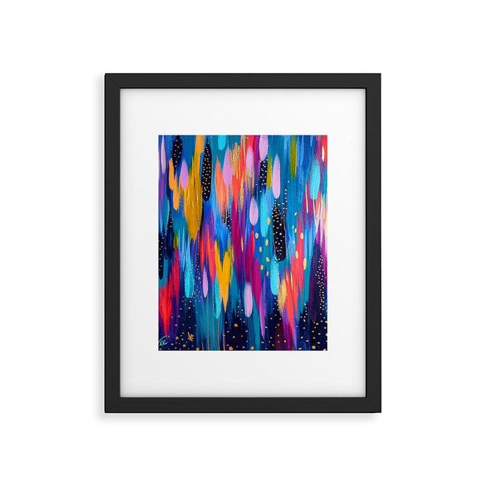 Brush Strokes no.101 Framed Art Print Gallery Image 1