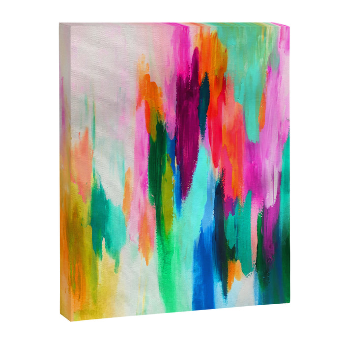 EttaVee Brush Strokes no.69 Vertical Canvas Print Gallery Image 1