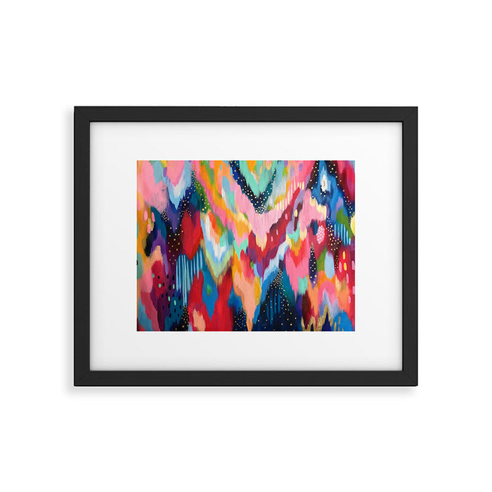 EttaVee Brushstroke no. 136 Framed Art Print Gallery Image 1