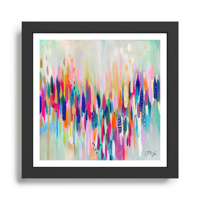 EttaVee Brushstroke no. 154 Framed Art Print Gallery Image 1