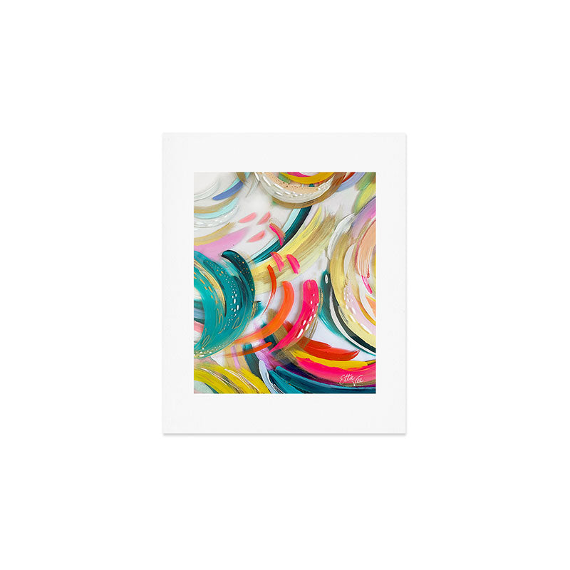 EttaVee Brushstroke no. 180 Art Print Gallery Image 1