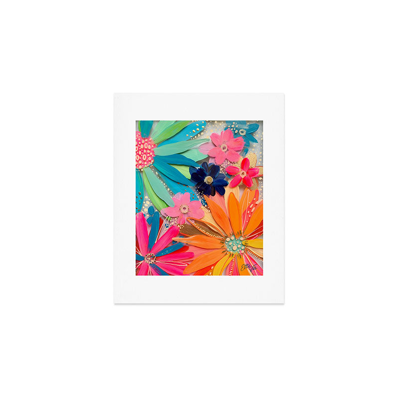 EttaVee Glass Flower No.1 Art Print Gallery Image 1