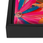 EttaVee Glass Flower No.1 Framed Canvas Print Gallery Image 3