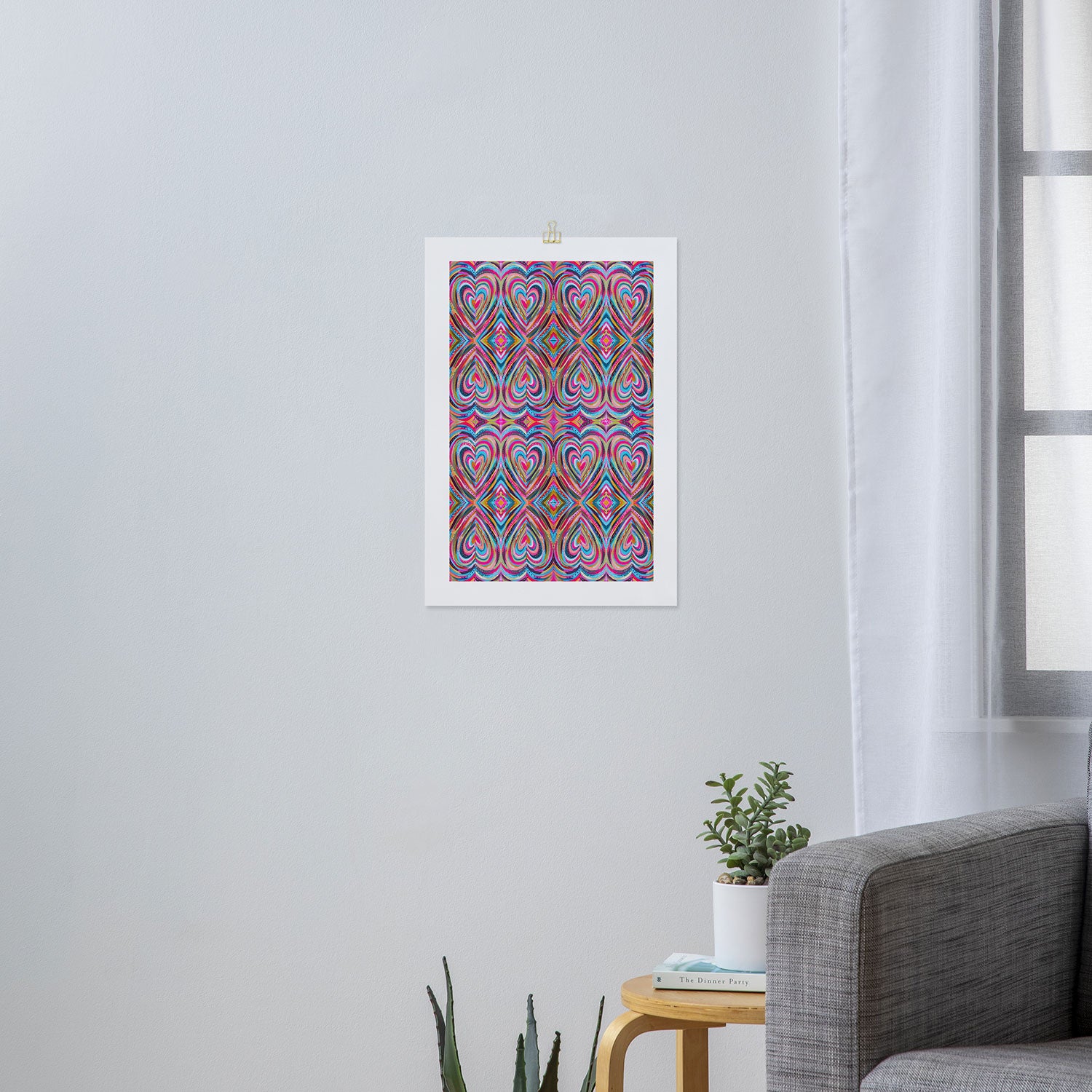 EttaVee Radiate Love Art Print Gallery Image 3